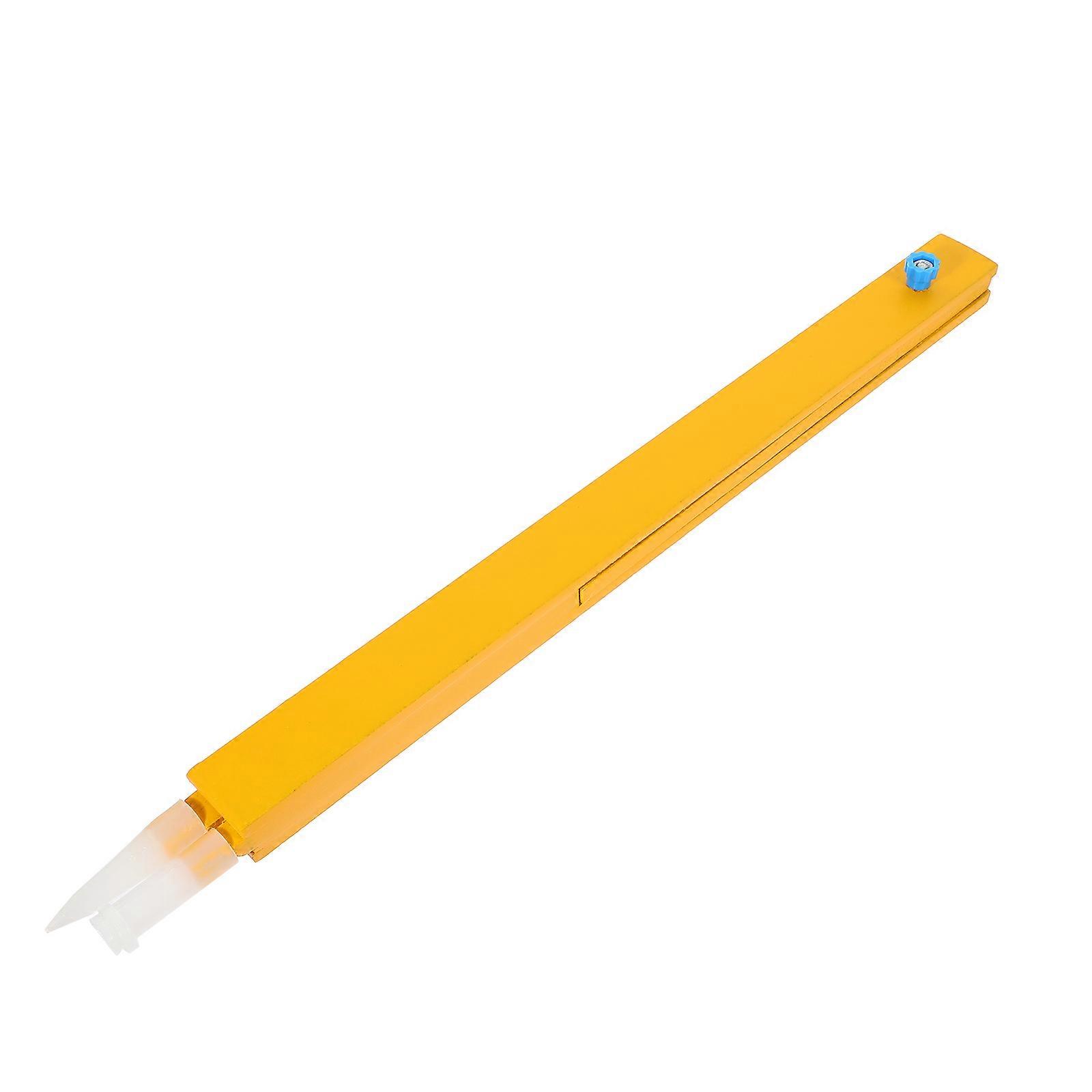 Professional Compass Drawing Tool for Geometry Learning Classroom Use 3Pcs Yellow ABS Material Geometry Teaching Education Accessories