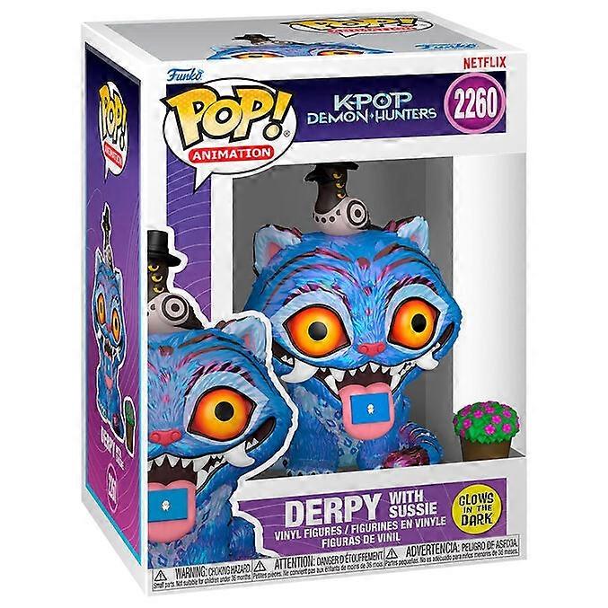 Kpop Demon Hunters Derpy-figuur met Sussie Glow-effect