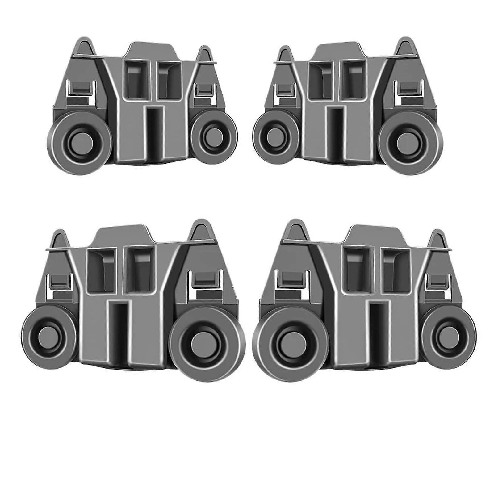 Dishwasher Lower Rack Wheel Replacement for Whirlpool KitchenAid WPW10195417 Smooth Rolling