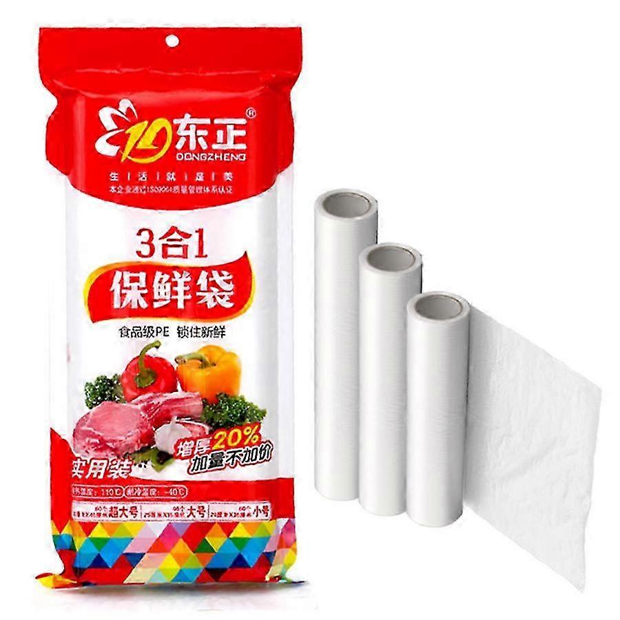 2025 Multipurpose Thick PE Bags 20*30cm, 100 for Kitchen