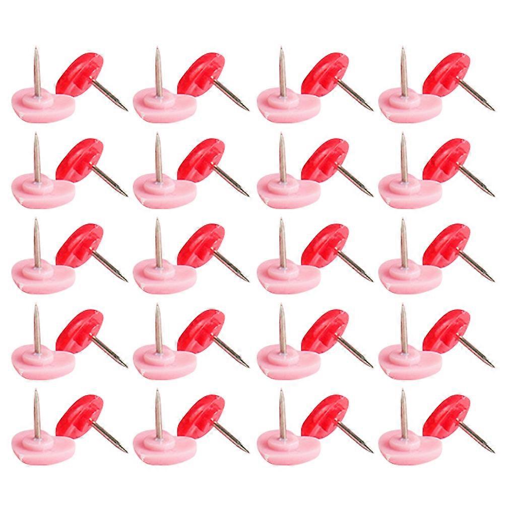 Multi-Function Heart Shape Pushpins for Daily Use 4 Boxes Convenient Pins