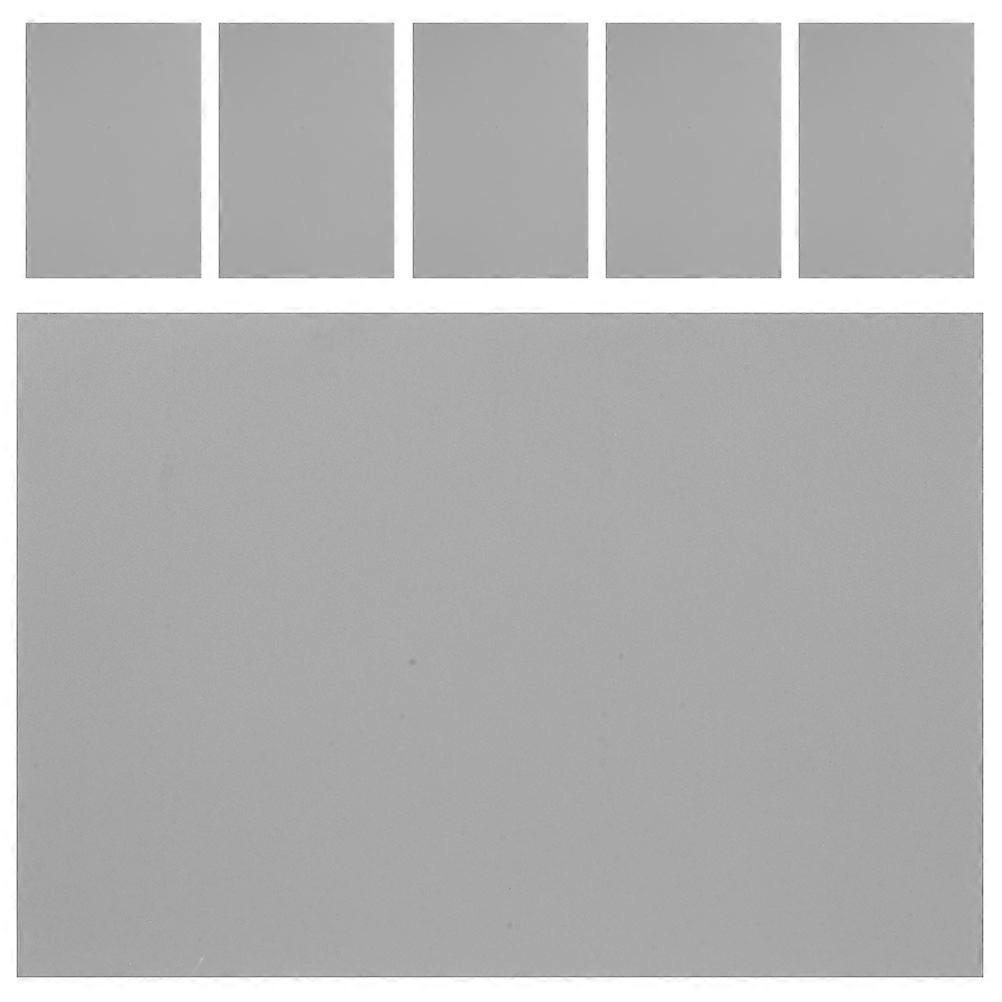 Model Road Decor Stickers Self Adhesive Traffic Layout Sheets for Craft 12 Sheets