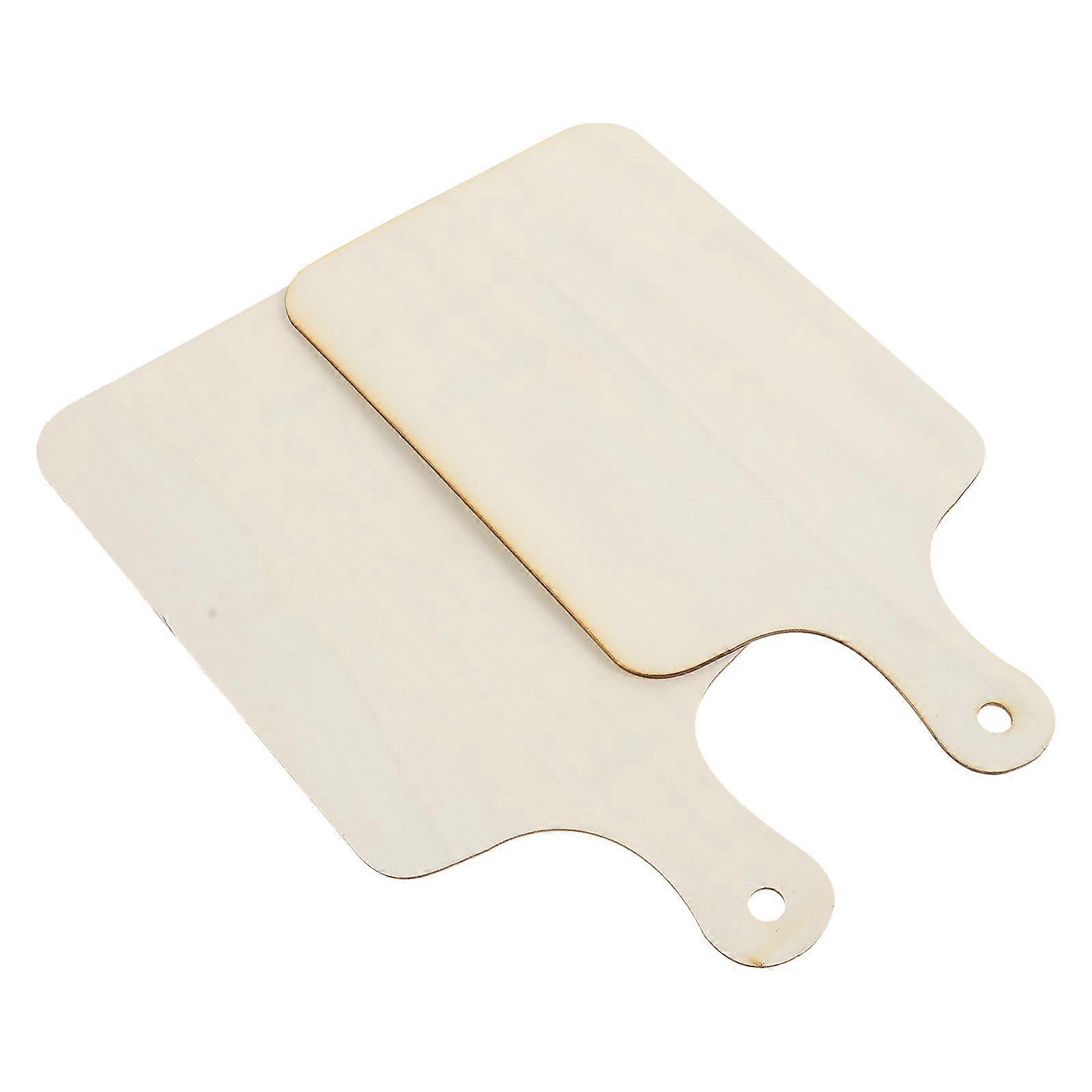 Mini Cutting Board Wooden Breadboard for Holding Use 2Pcs Sets