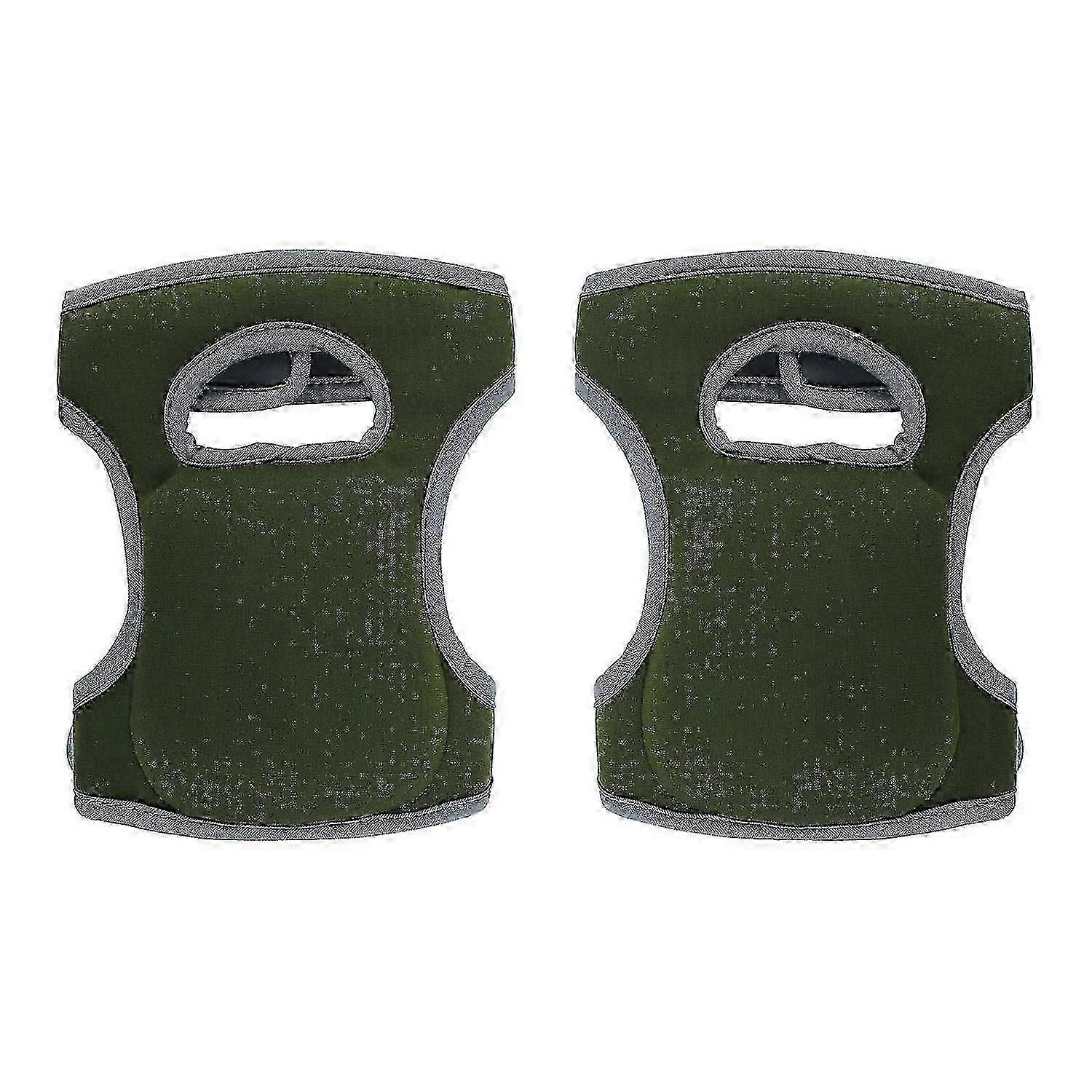 Kneeling pads with straps for soft flooring protection
