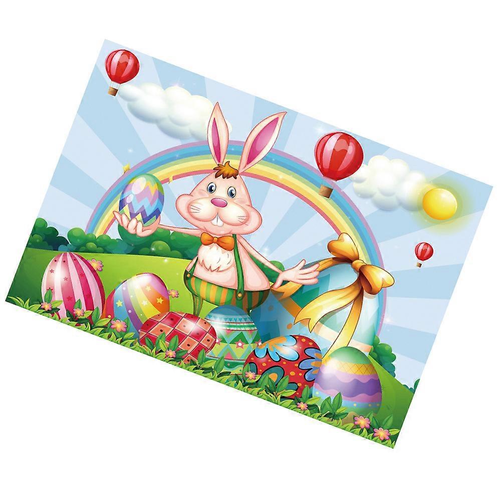 Classroom Backdrop Easter Photography Cloth 120x80cm Vinyl Wall Decor 1Pc