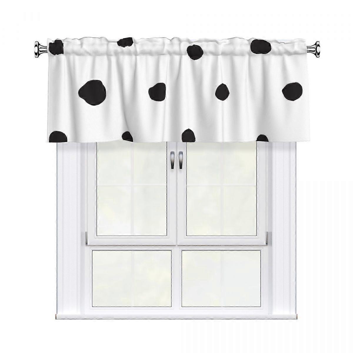 Short Kitchen Window Curtains Cafe Style