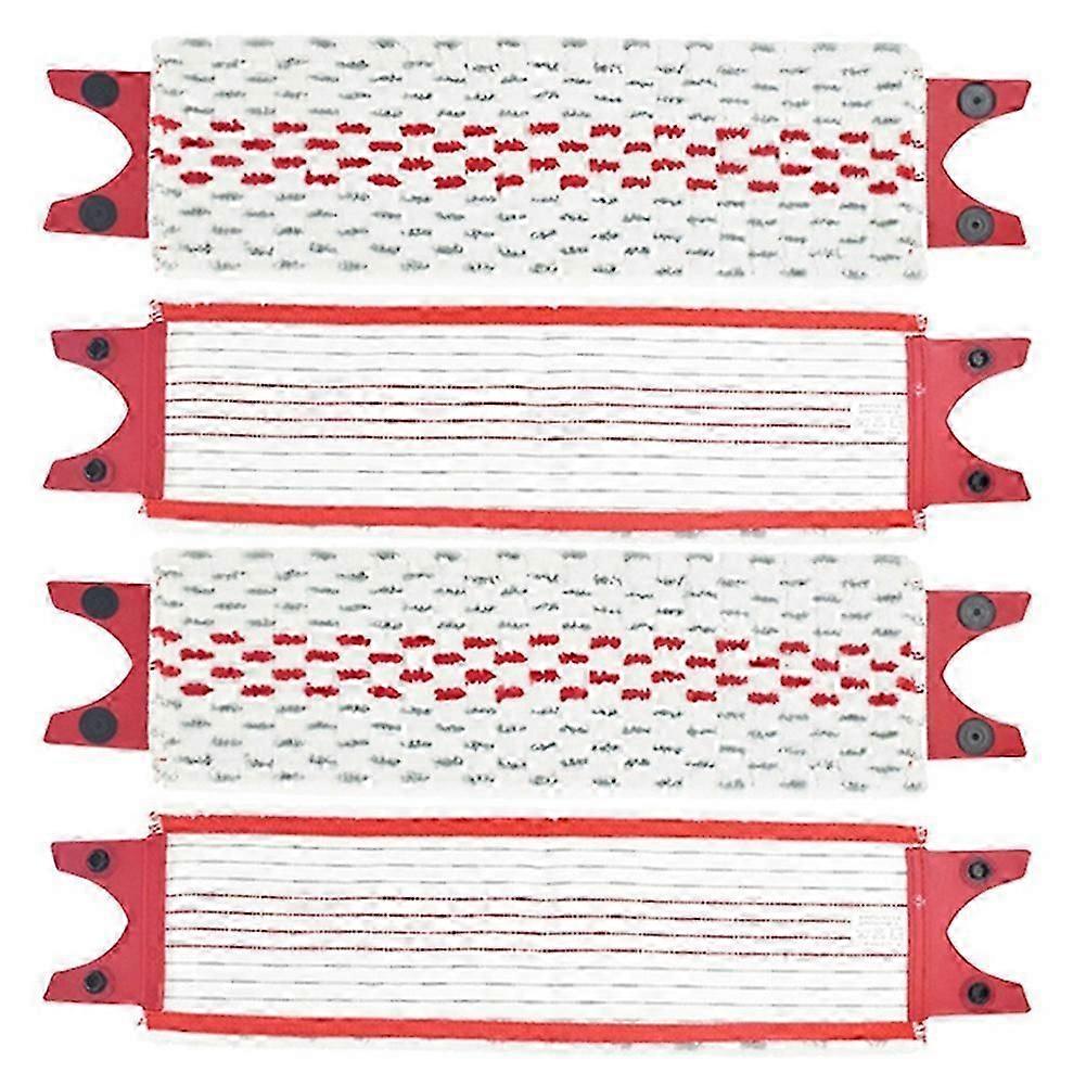 For Vileda UltraMax XL Reusable Mop Cloth Microfiber Mop Pad Replaceable, Quick-Drying, Machine Washable 4pcs Edition 0107