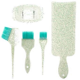 Hair Coloring Brush Set for Professional Hair Dyeing with 5Pcs Dye Brushes
