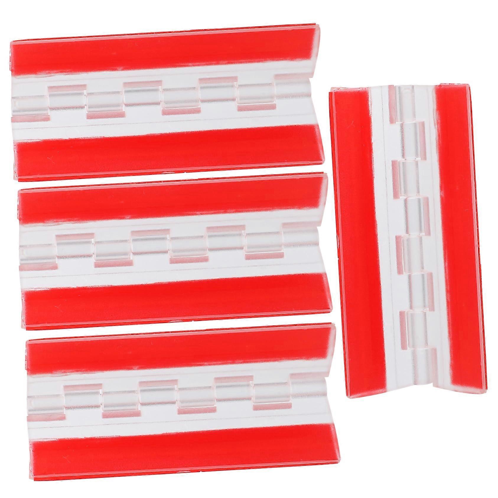 4pcs Self Adhesive Folding Hinges for Cabinets and Boxes, Easy Tool DIY Installation