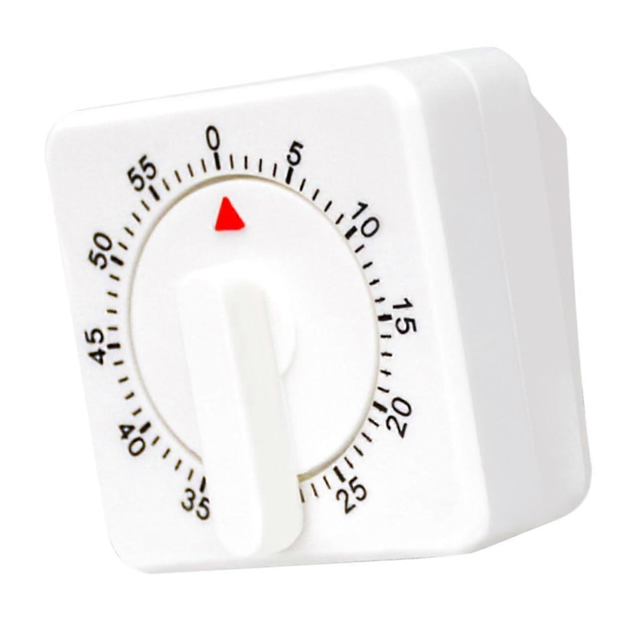 Mechanical Kitchen Timer 60Minute Countdown Battery Manual Control for Cooking and Baking Ref: 6643