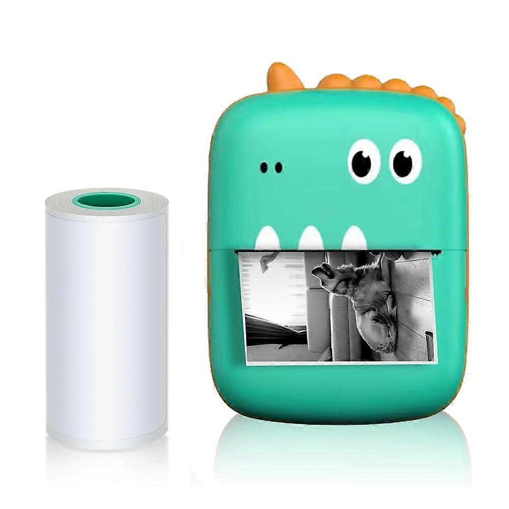 Mini Thermal Printer Bluetooth Wireless 200DPI Inkless Printing for Notes and Labels iOS Android