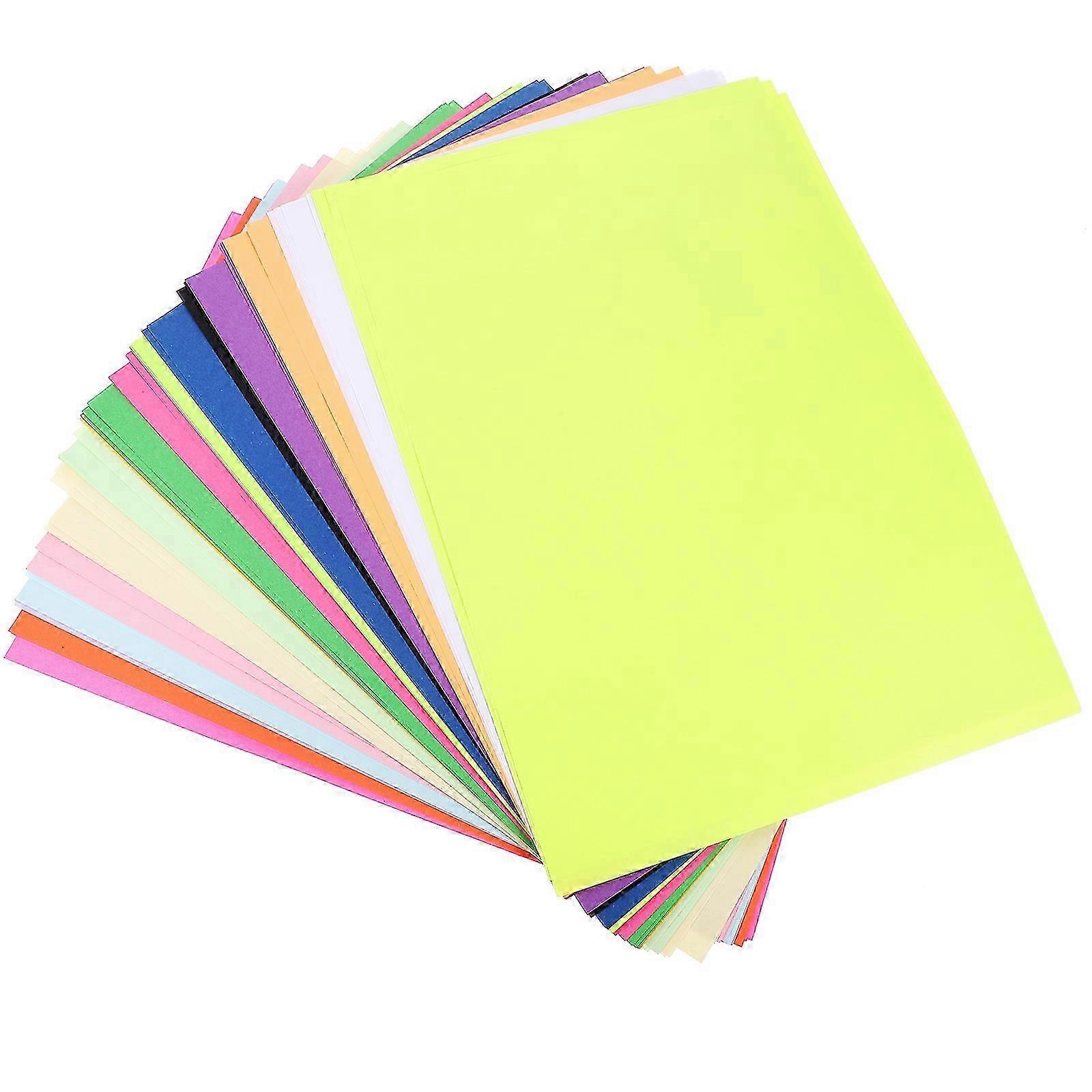 100 Sheets of Versatile Multi function Printer Blank Painting and DIY Cardboard Paper Sheet