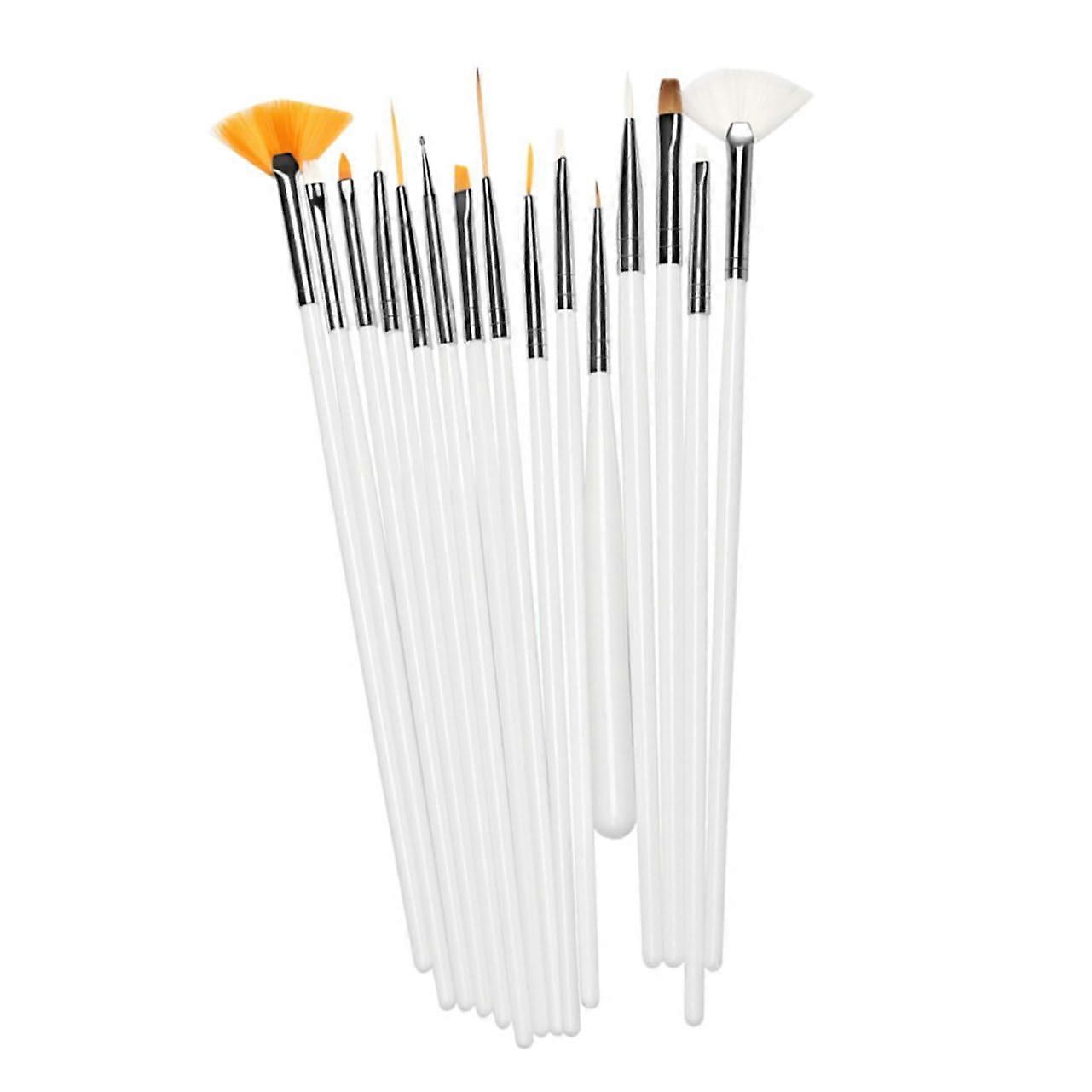 30 Pcs Cake Decorating Brushes Set with Precise Detailing for Baking, Fondant and Nail Art Tools