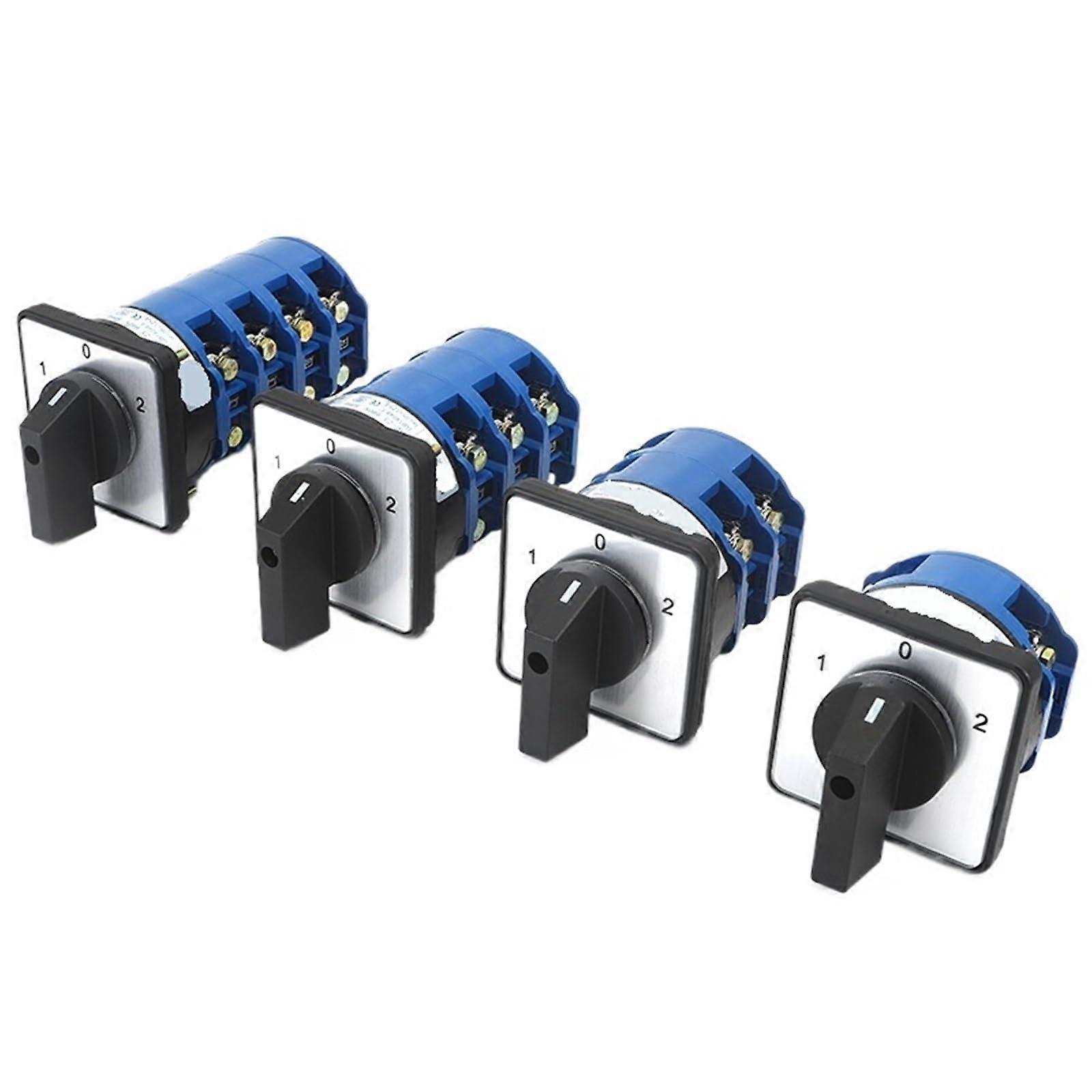 125A 3 Position Cam Switch for 4 Phase Generator, 660V Rotary Transfer with  Current Capacity