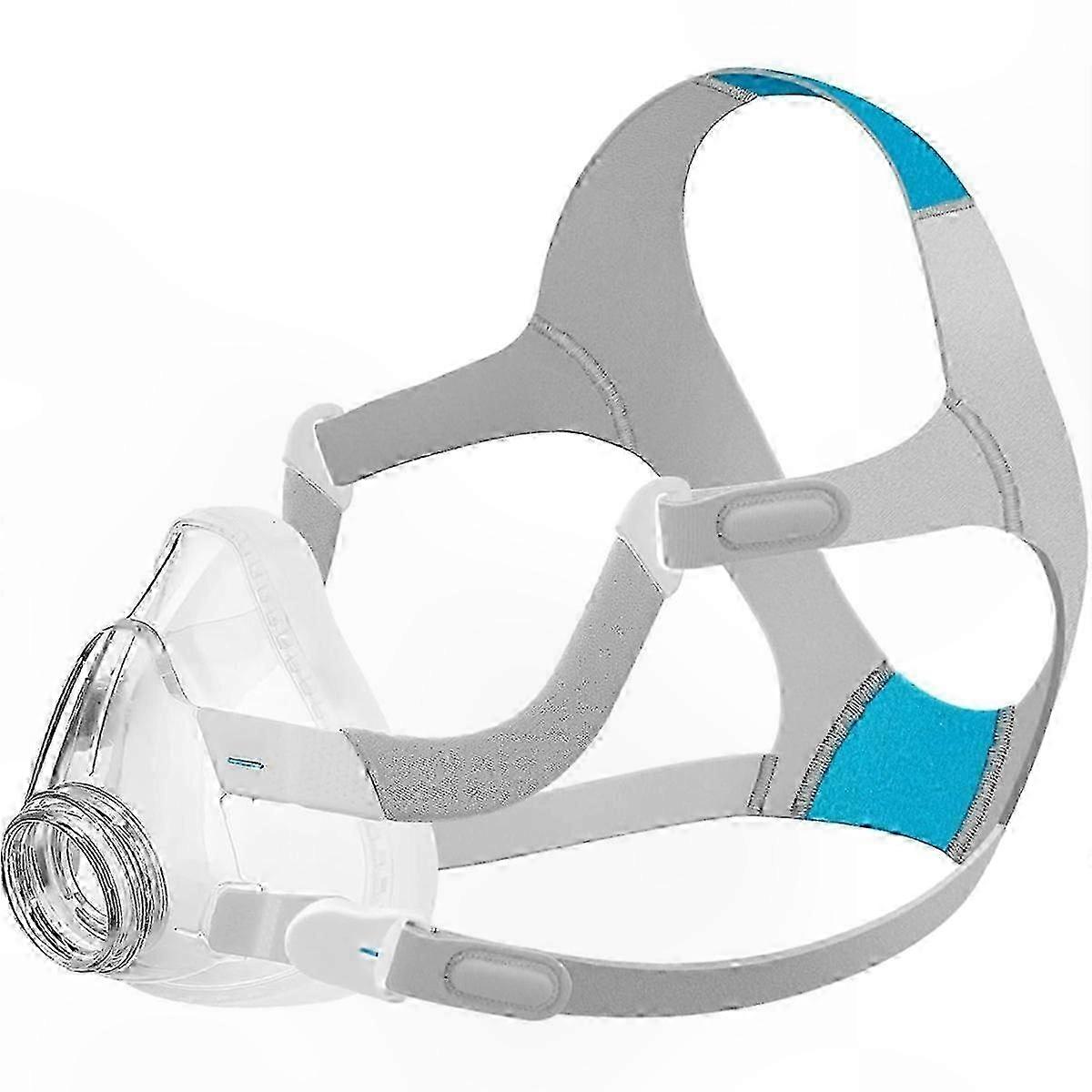 Full-Face Mask Replacement Kit with Cushion, Frame, Headgear, Clips for F20 System (Medium)