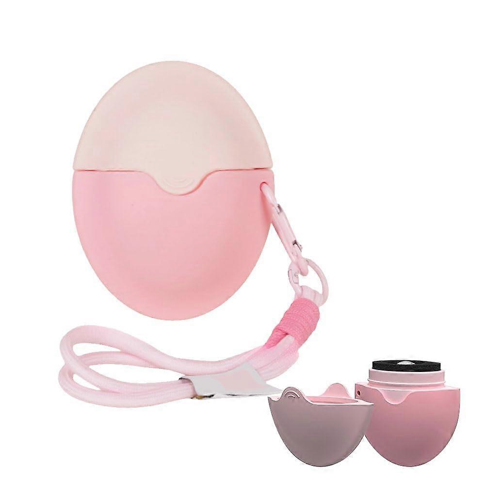 Refillable Roll On Sunscreen Applicator with Sponge for Mess  Even Coverage and Travel Use Pink