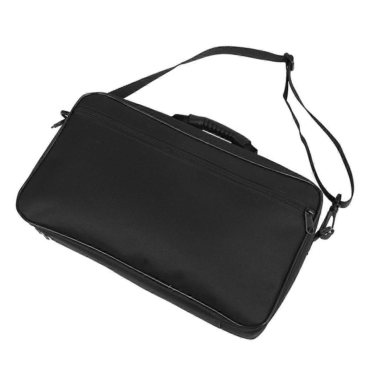 Adjustable Padded Clarinet Case Shoulder Strap with Swivel Hooks for Hands Carrying