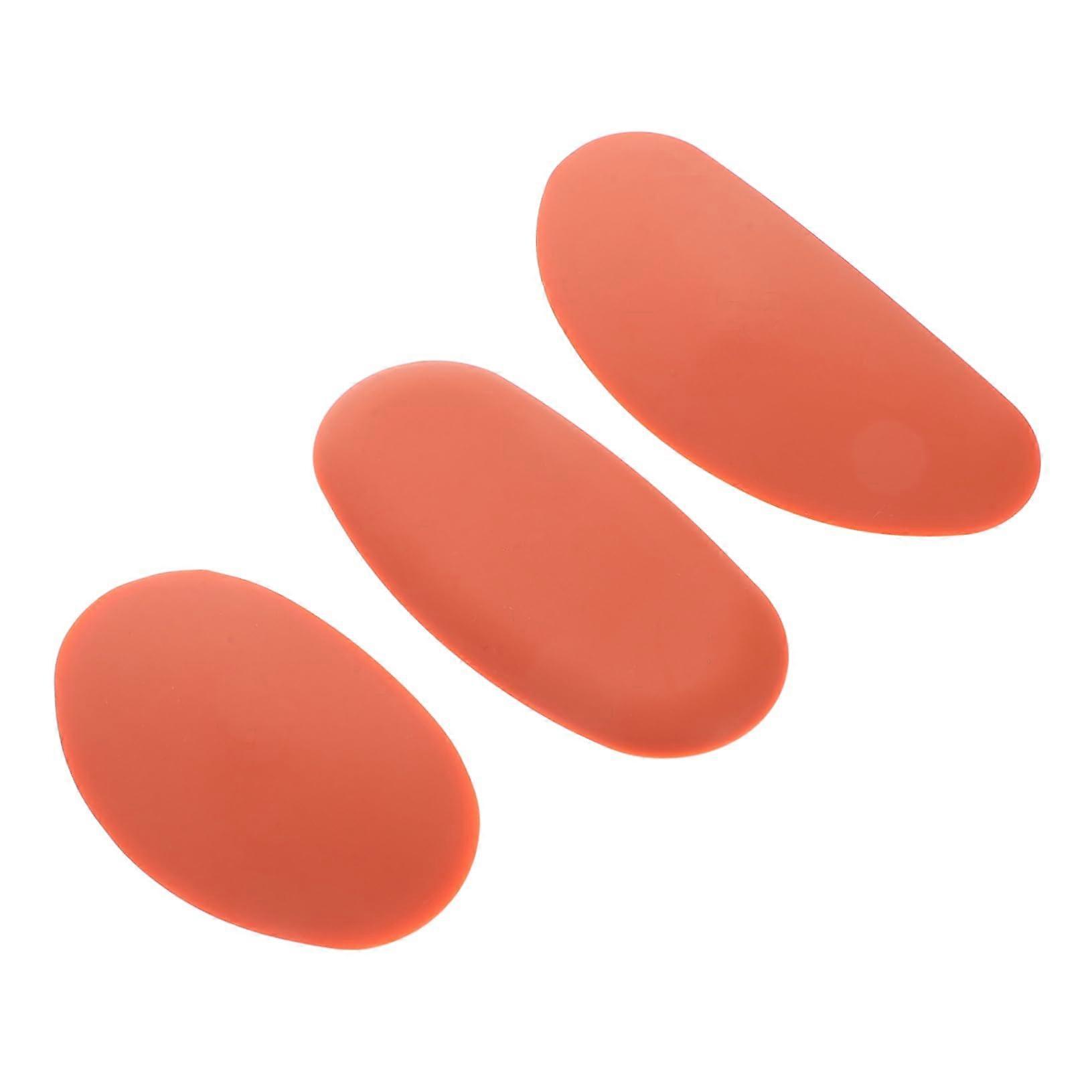 Pottery Clay Tools Set with Oval Flexible Silicone Sheets for DIY Pottery and Craft Modeling