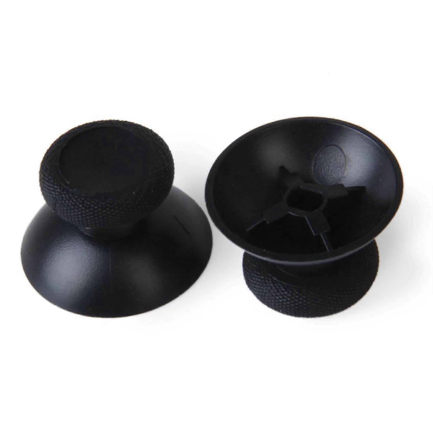 4 Pair of Thumbstick Joystick Replacement for XBOX One Controller Black