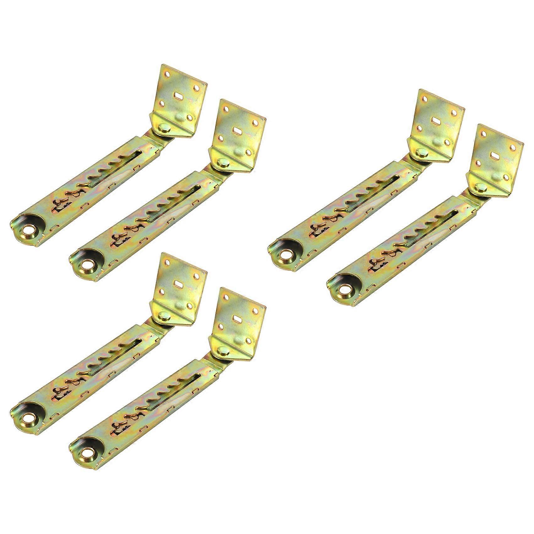 3 Pair Angle Lifting Rod Desk 7 Gear Adjusting Hinge Angle Hinge with Bracket