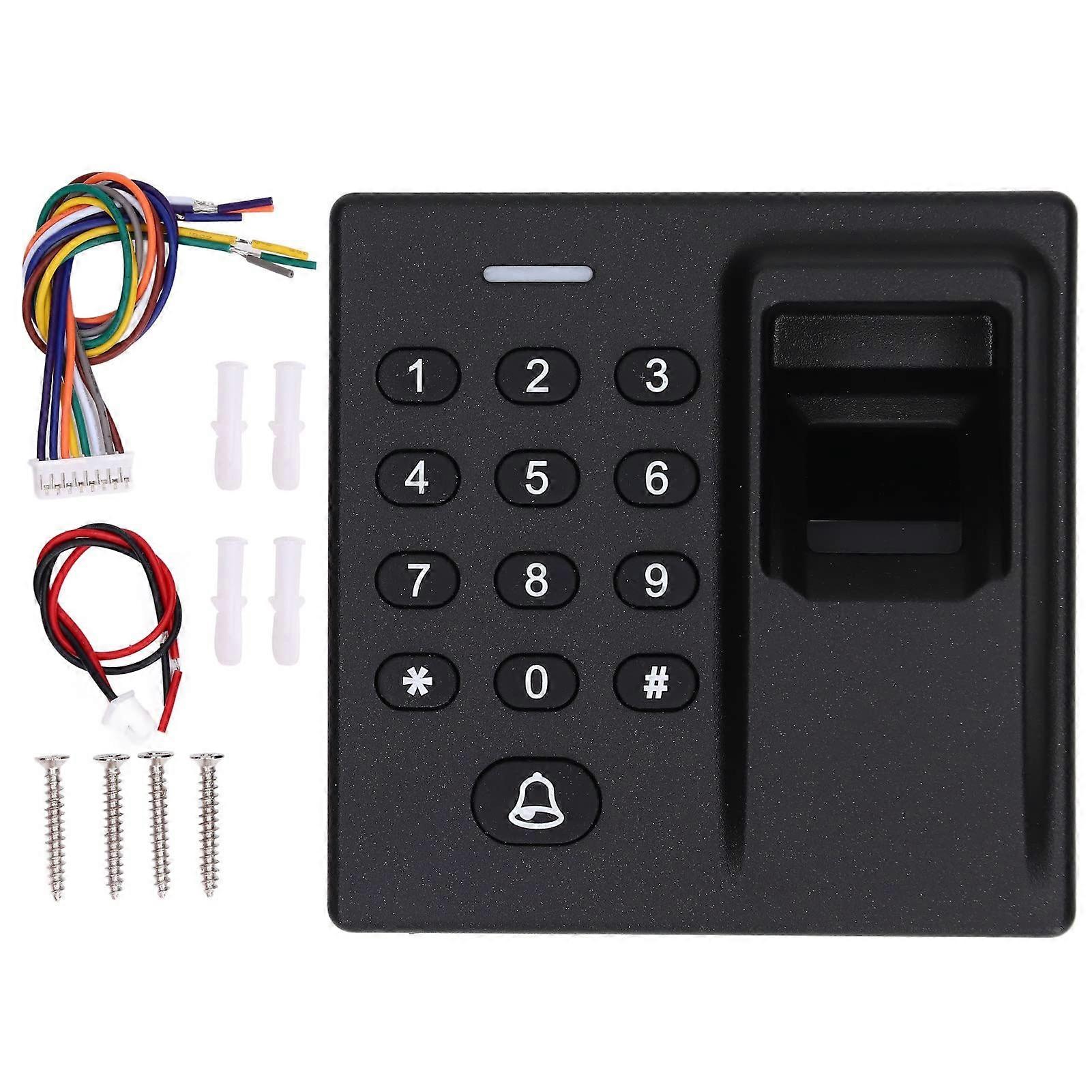 Fingerprint Door Lock with Fast Recognition, Multiple Access Methods for Home and Office 12V