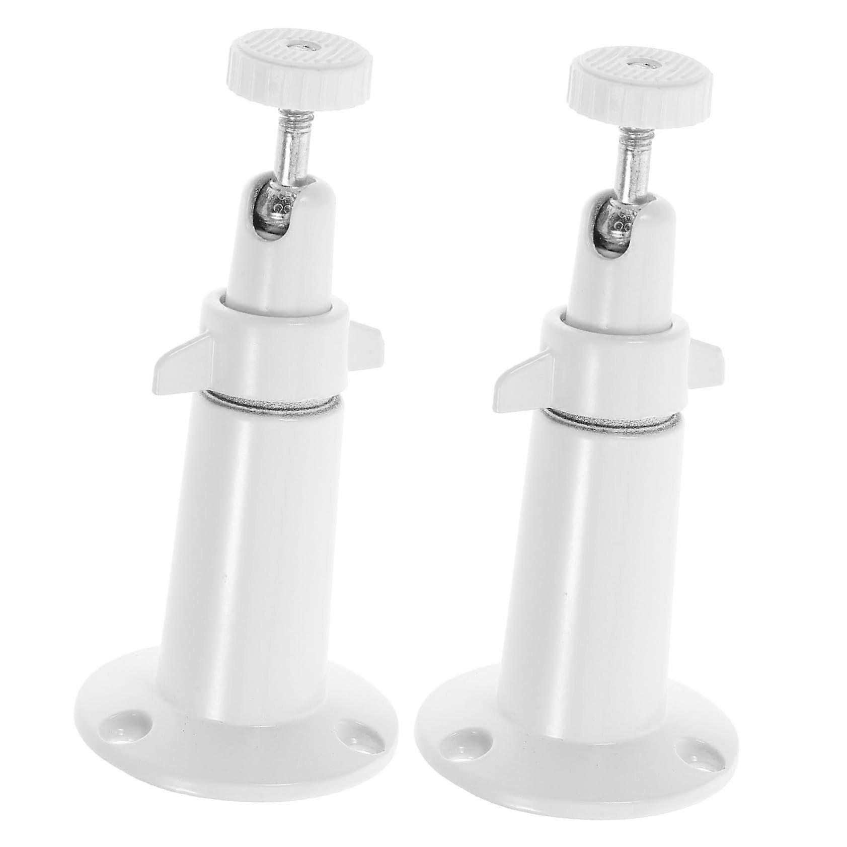 Security Camera Mount Bracket 2pcs, 360° Adjustable Aluminum Holder for Wall and Ceiling Outdoor Use