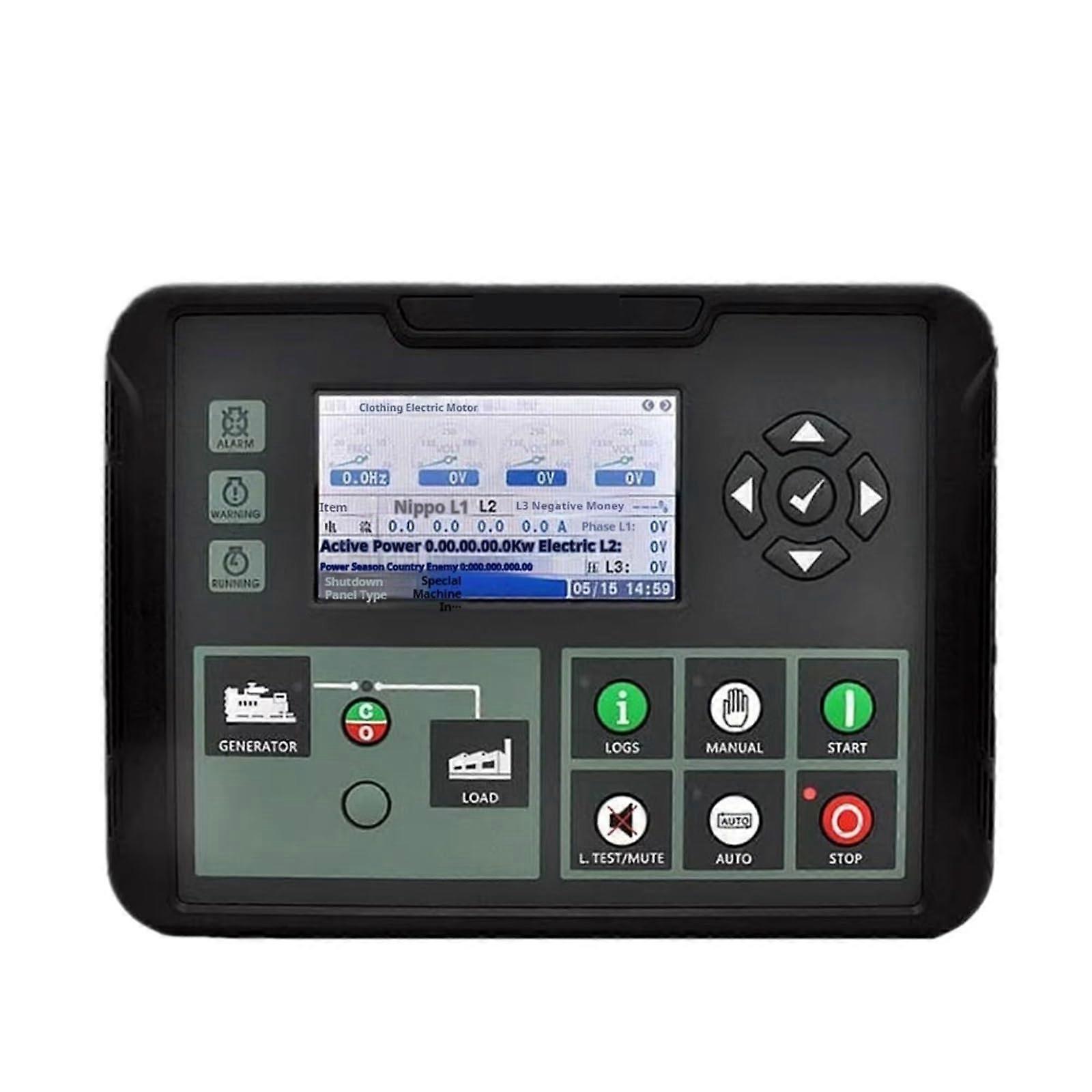 Diesel Generator Controller with LCD Display RS485 for DC80D DC82D MK3 Replacement