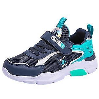 Ediodpoh Jungen Mädchen Schuhe Kinder Tennis Sport Laufschuhe Walking Leichte Sneaker für kleine/große Kinder Kinderschuhe Blau 40