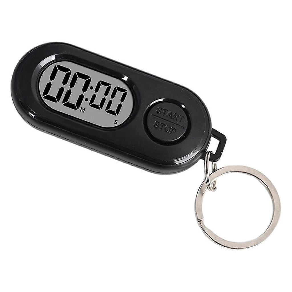 Mini Timer Single Button Operation Precise Digital Timing Simple Setups All Ages Family Daily Efficiency Timing Device