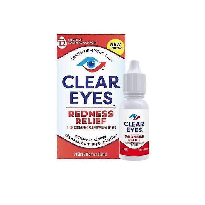 15 ml pullo Clear Eyes -silmätippoja