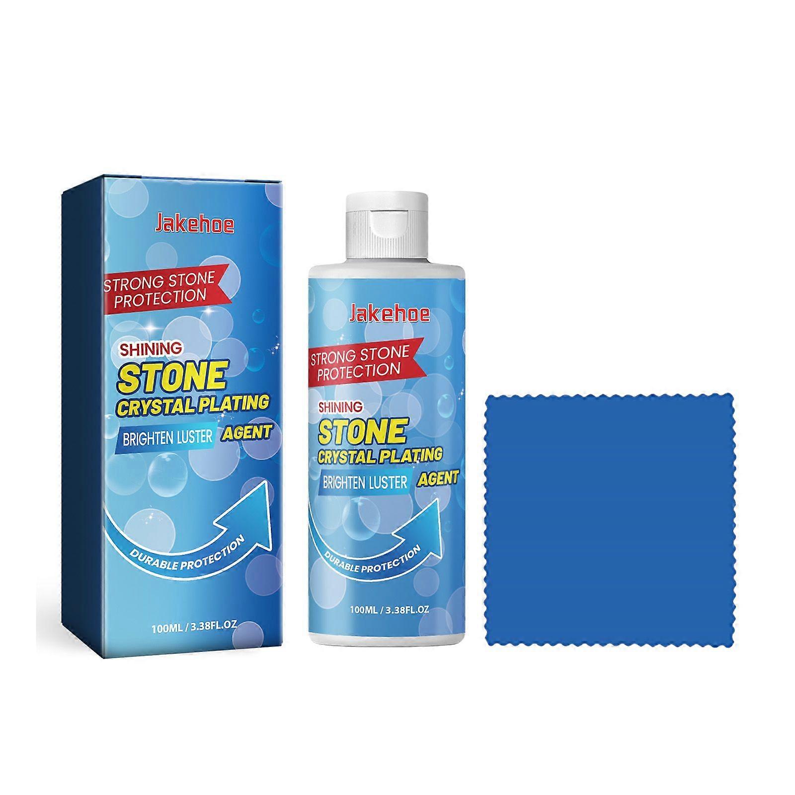 Jakehoe Crystal Stone Polish Bathroom Floor Tile Cleaner
