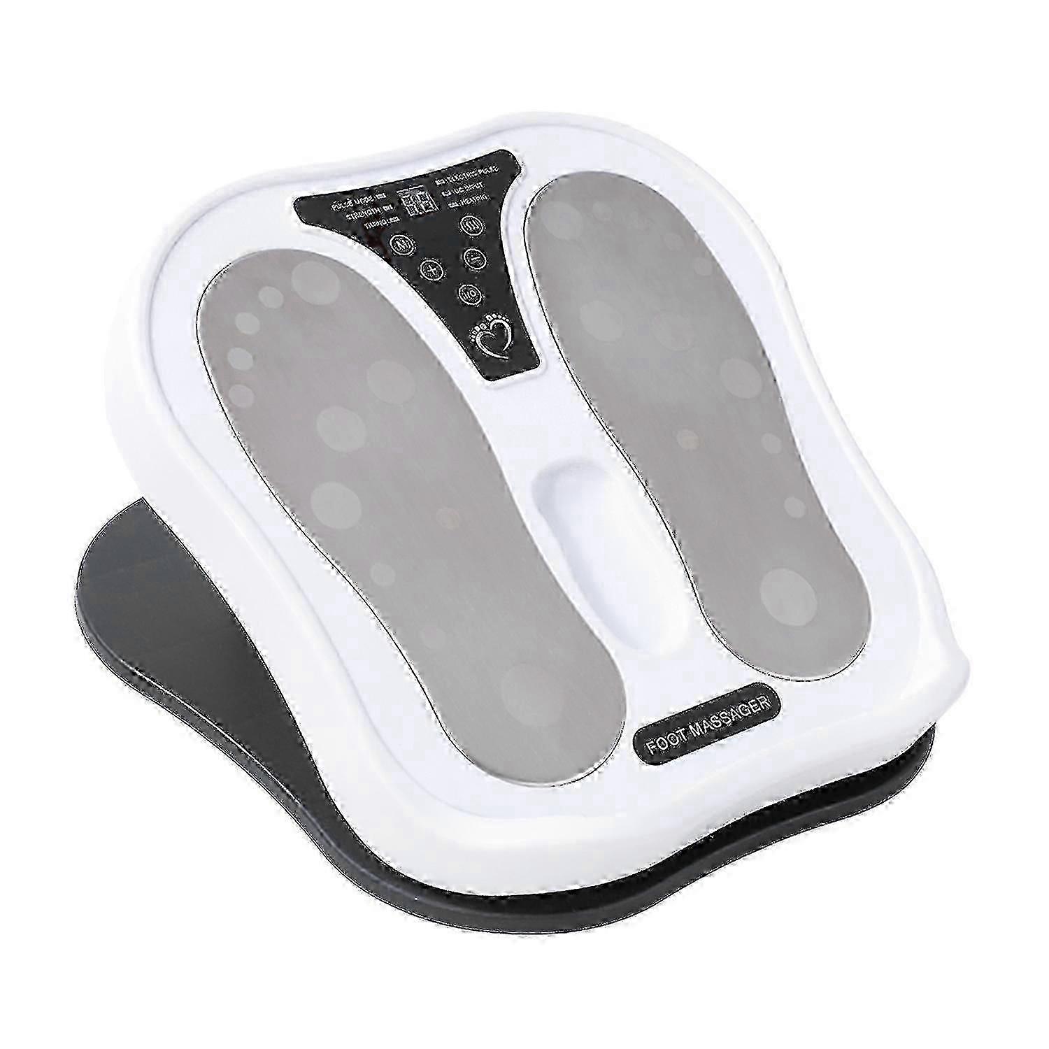 Electric foot massager with remote control for improved circulation