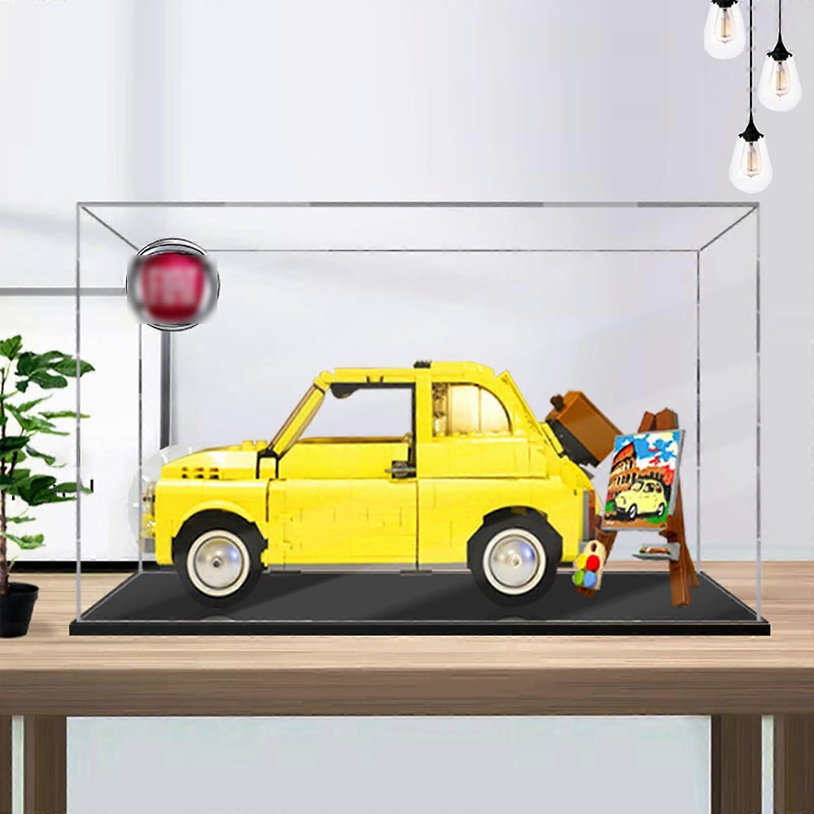 Acrylic Display Box for  10271 Car Model, 2mm Clear Dustproof Protective Case