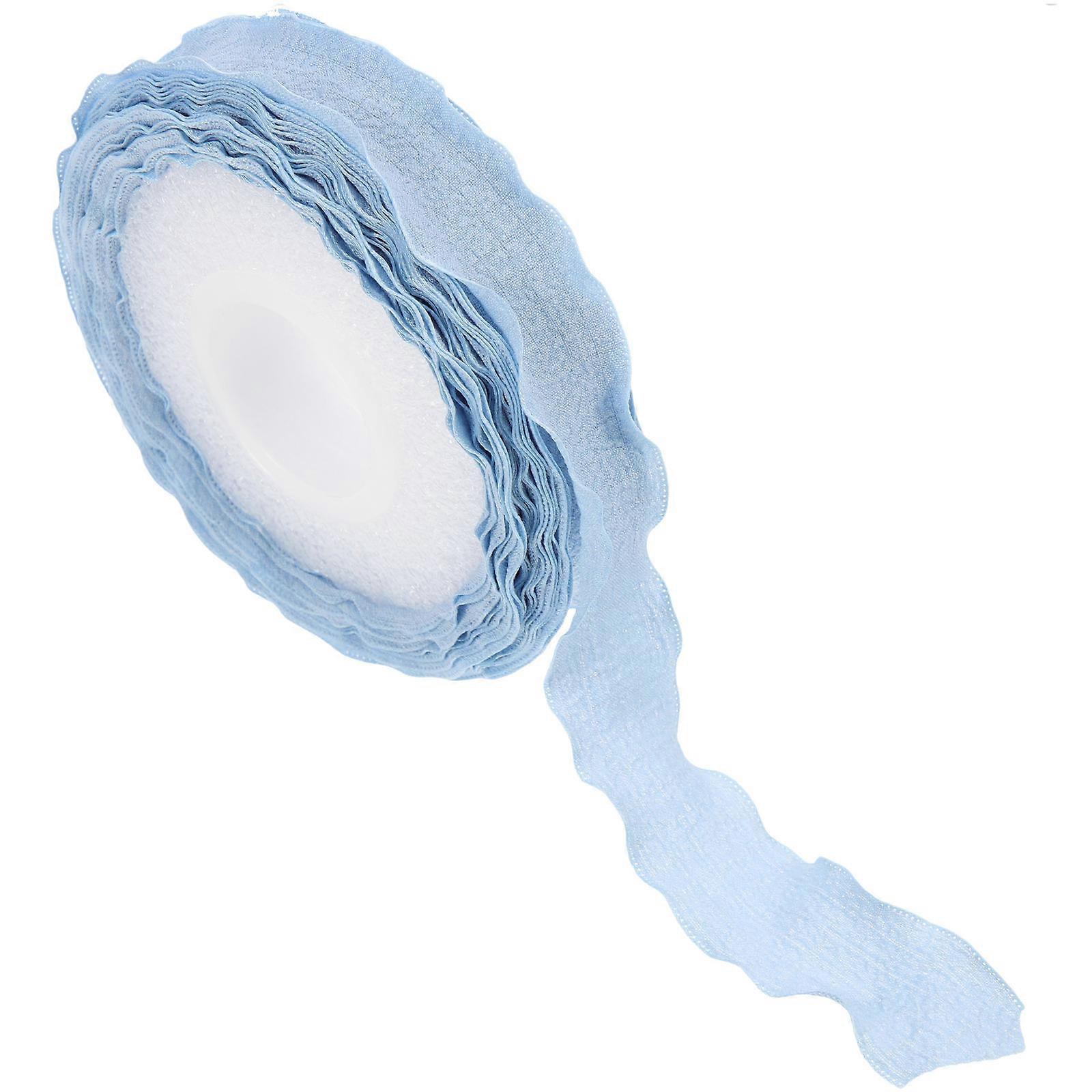 Convenient Gift Ribbon Blue for DIY Use 3 Rolls Multi-Function Craft Ribbon