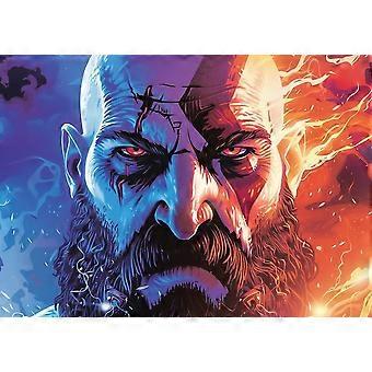 Gioco di puzzle Kratos God Of War per adulti e bambini PU0169