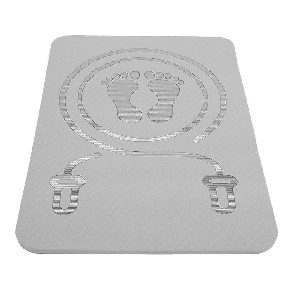 Fitness Training Jumping Mat For Exercise Users 60X40X0.4cm Grey Lightweight Multi-function 2Pcs