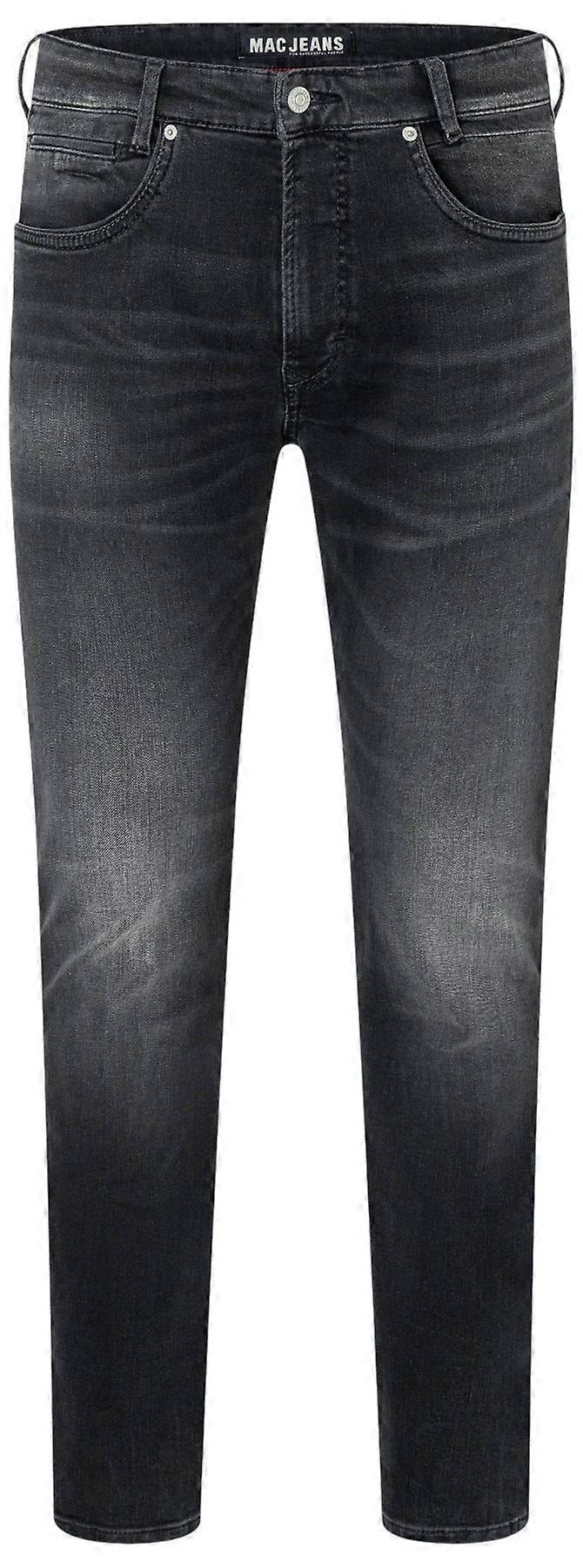 MAC Jeans Arne Pipe Drivers Jeans - Black Authentic Used