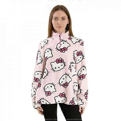 Hello Kitty Womens/Ladies Faces Jumper