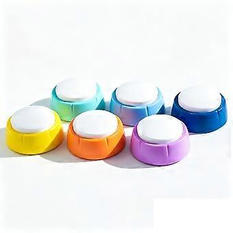 Dog Talk Button Pet Communication Buttons Cat Voice Recorder Training Ringing Voices Clickers Random Color