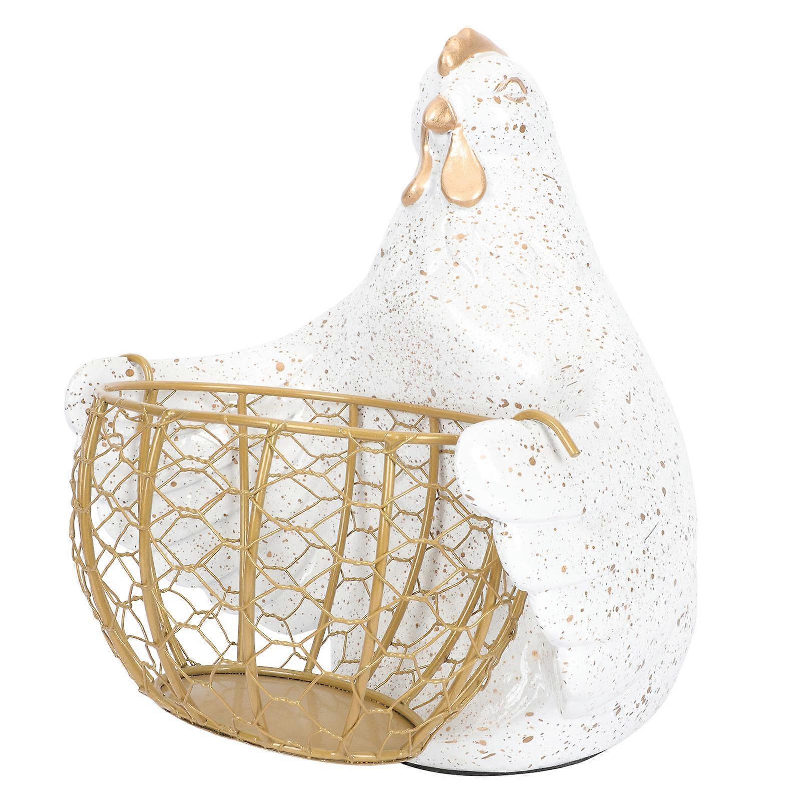 Creative Iron Egg Basket for Storage 1Set Practical Kitchen Storage