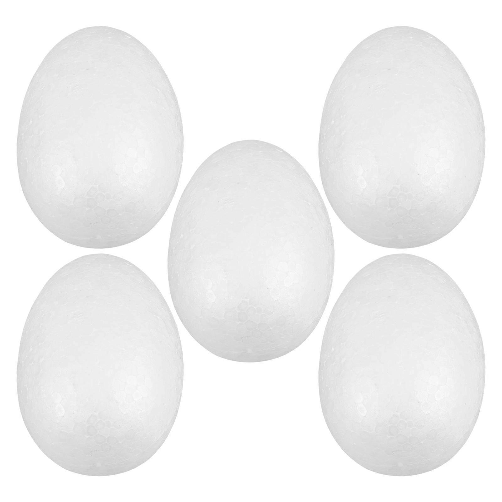 5pcs Foam Easter Egg Easter Foam Craft Easter Diy Handmade Crafts Easter Craft Accessories Easter Eggs Diy Diy Easter Egg Easter Scene Decor