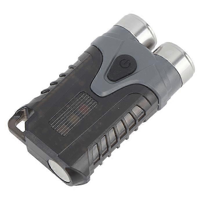 Qiilu Mini Powerful Rechargeable USB Keychain Flashlight