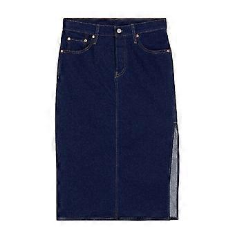 Levis Womens/Ladies Side Slit Midi Skirt