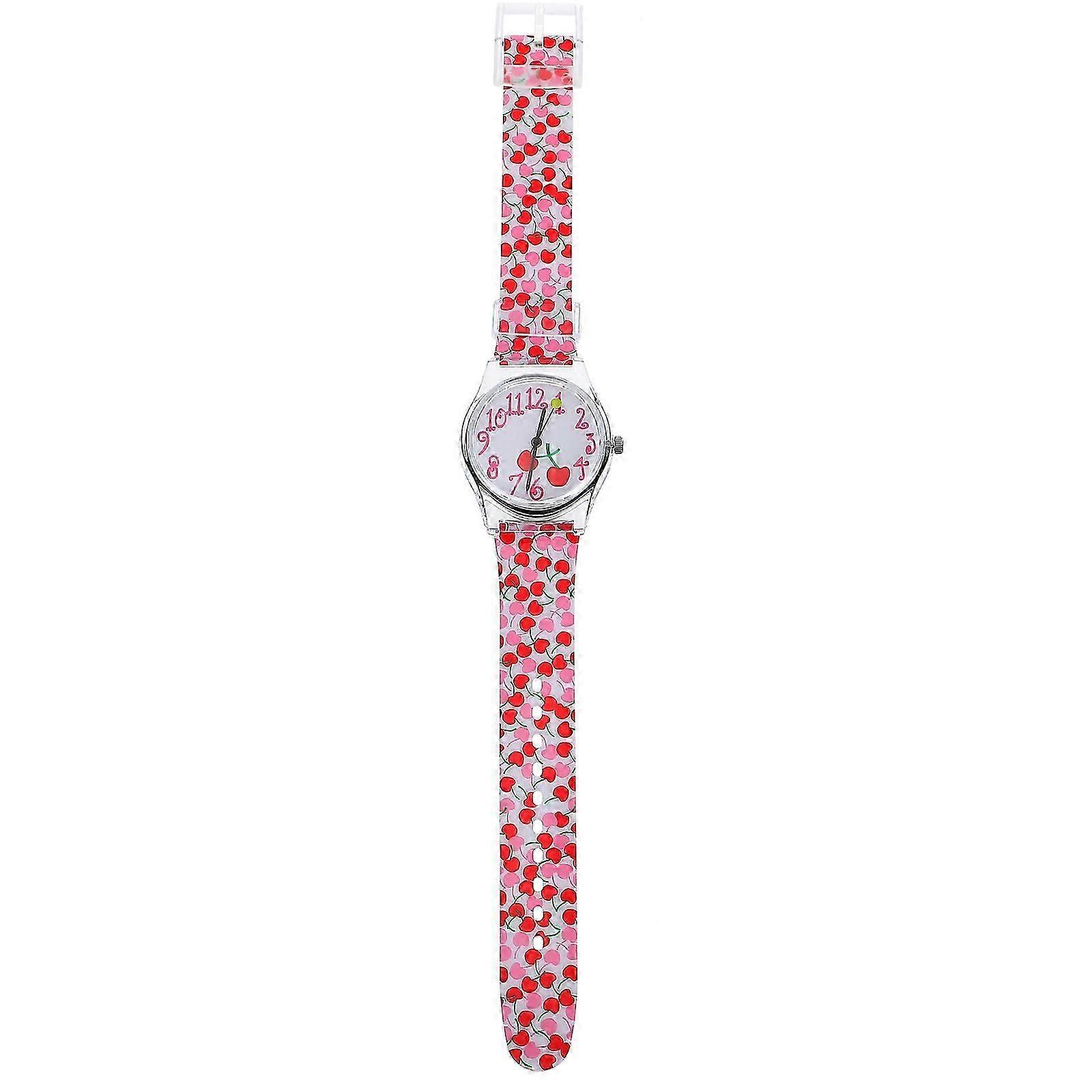 Silicone Watch for Children with Time Telling Function 1Set