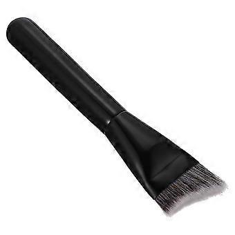 Bright Black Contouring Brush Wooden Handle for Makeup 1Pcs