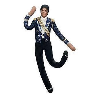 Michael Jackson plysjdukke, poserbar, bøybar, abstrakt MJ-kosedyr, morsom musikkfan-gave, samlefigur