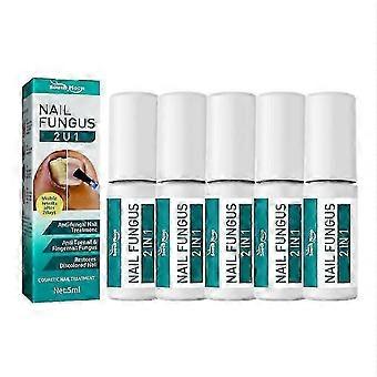 1-5x Nailner Brush Tegen Nagelschimmelinfectie 2 in 1 Behandelt en verheldert nagels