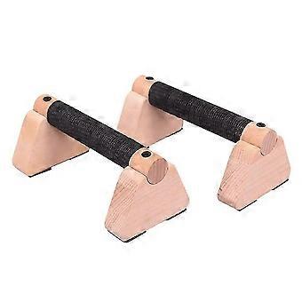 1 paio di barre per flessioni in legno, per allenamento a casa, barre parallele, attrezzatura per esercizi con supporto per flessioni per uomini e donne, 30 cm