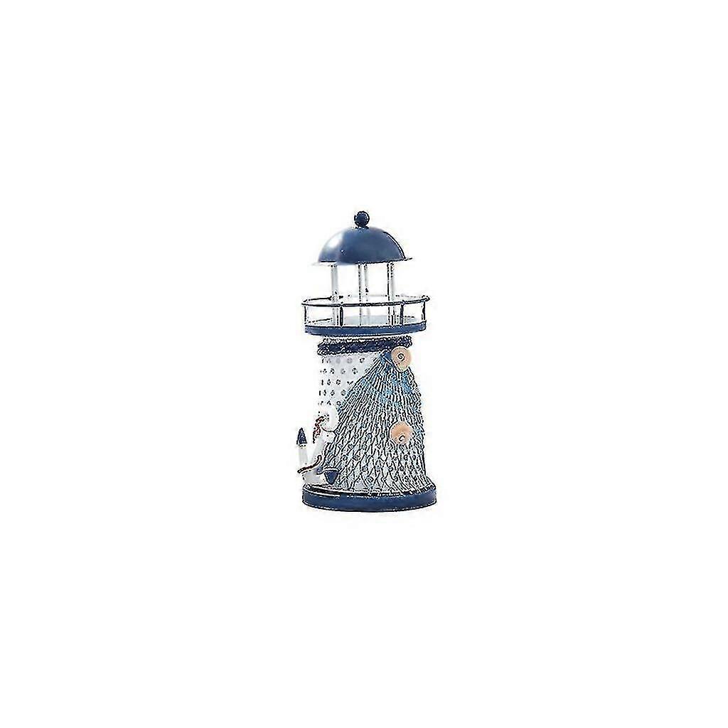 Lighthouse with Color Changing LED Light Battery Powered Lighthouse Lamp