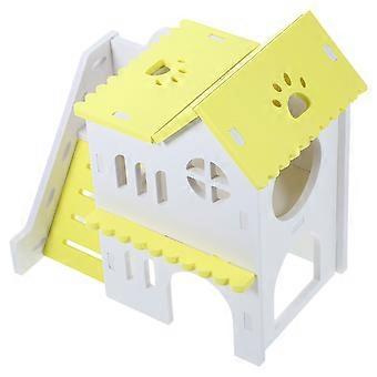 Hamster Hideout Playhouse PVC House for Pets Assorted Color
